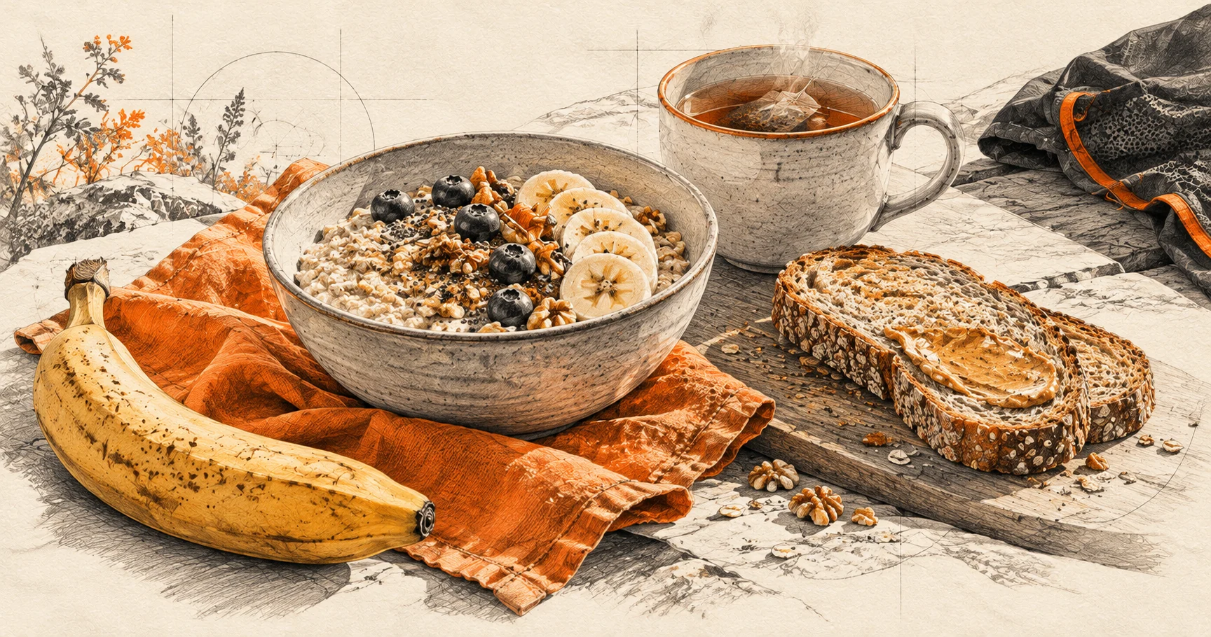 Un repas familier et une portion adaptée à son délai de digestion.